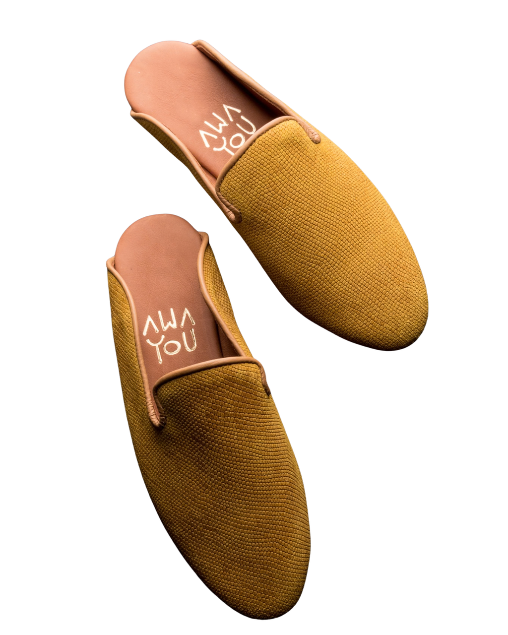 Mule Babouche Jaune ocre
