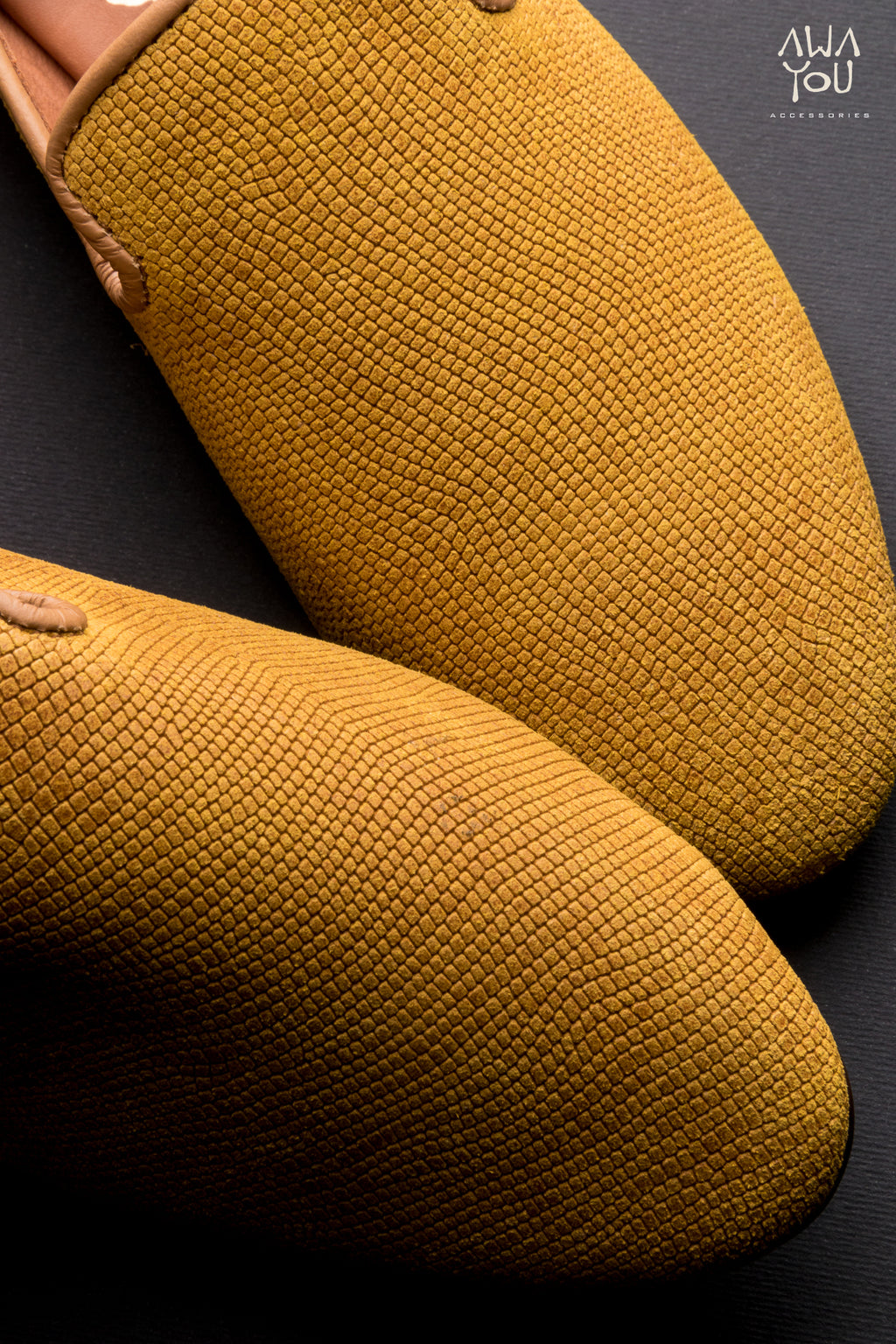 Mule Babouche Jaune ocre