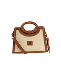 Mini Woody Tote Bag Camel Nature