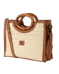 Woody Tote Bag Camel Nature